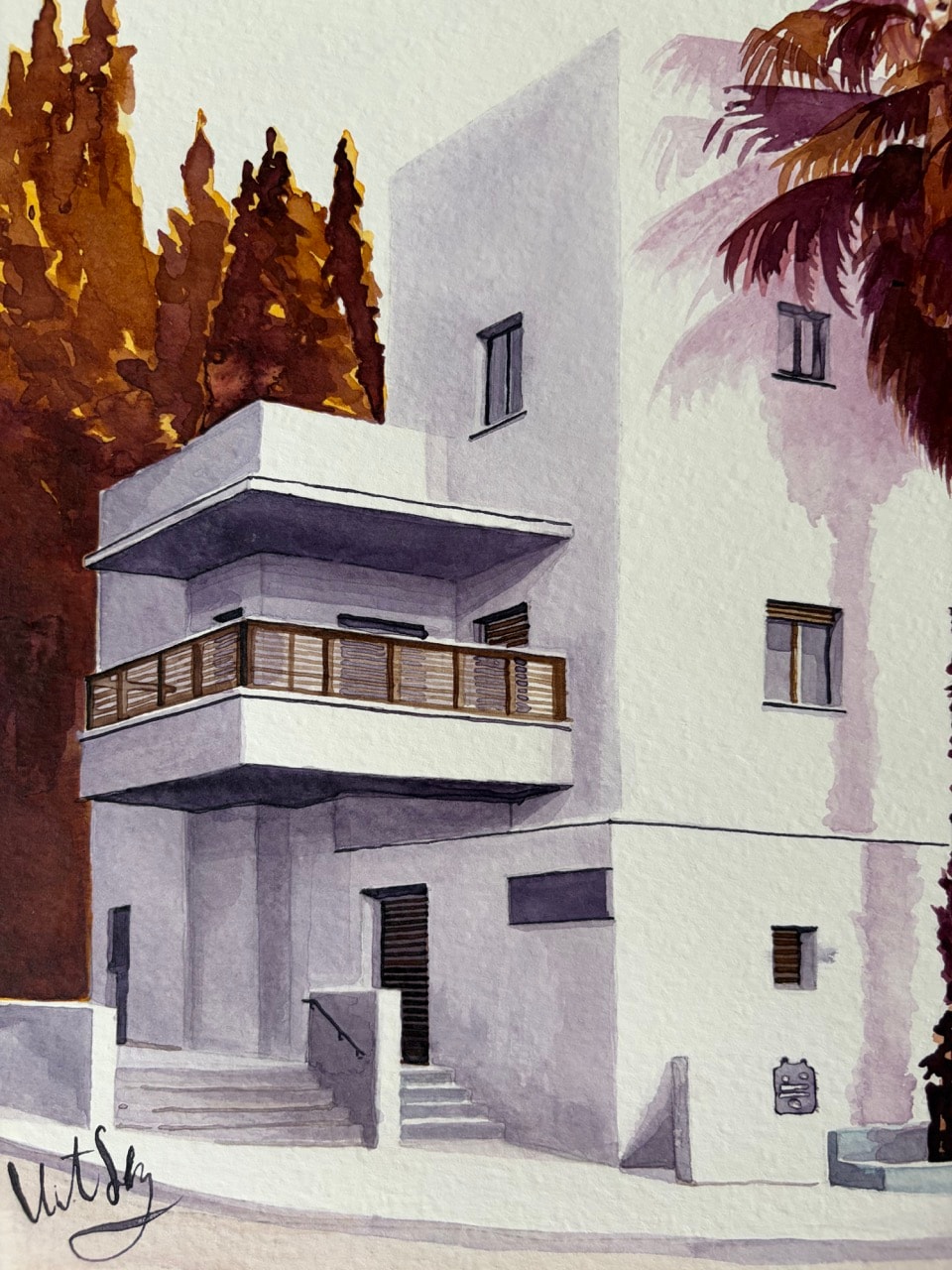 Bonam House Jerusalem Painting